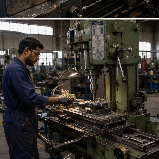 BFT workshop — drilling machine
